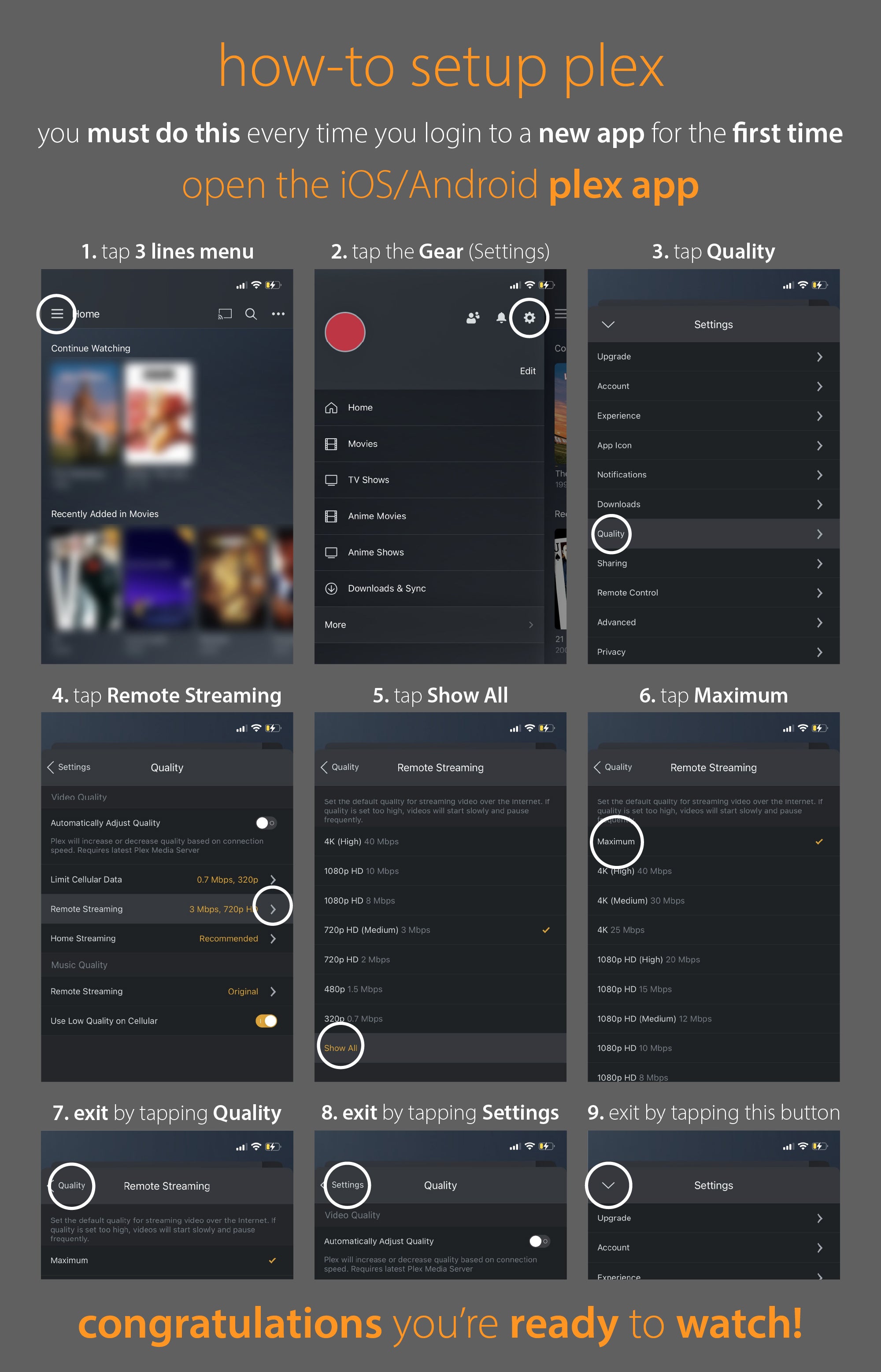 Phone App Settings